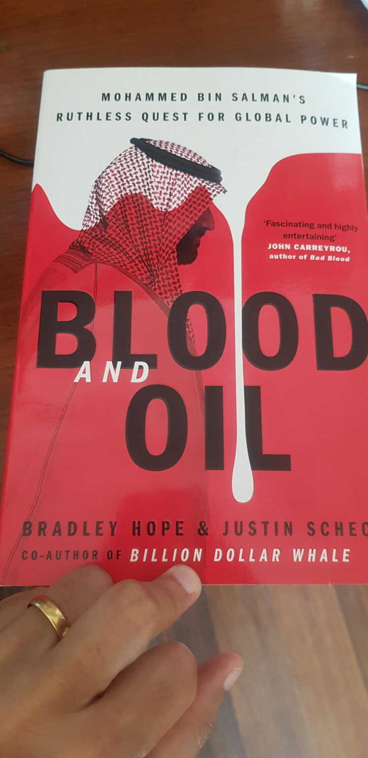 blood and oil bradley hope